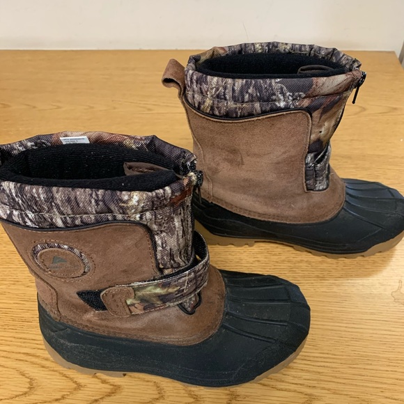 Ozark Trail Shoes Ozark Trail Little Boy Boots Size 2 Leather Suede Uppers Poshmark